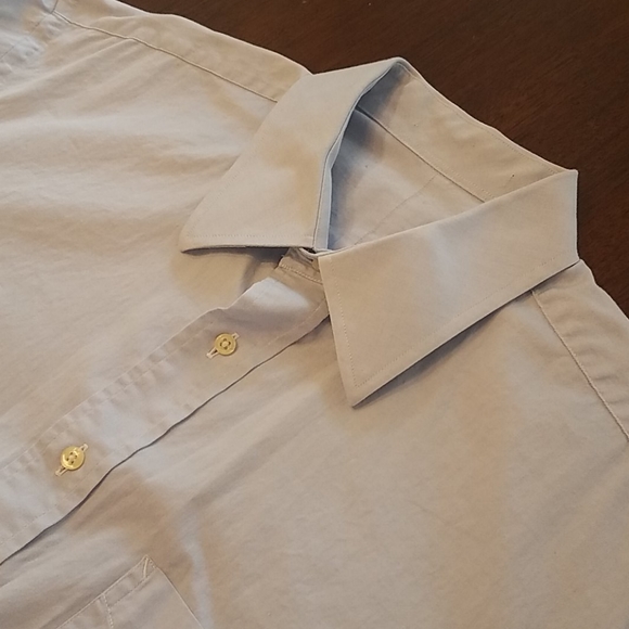 Blue Button Down - Picture 5 of 6